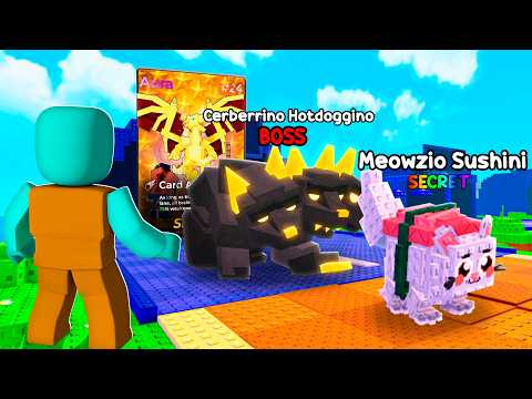 We Unlocked EVERYTHING in the CARD UPDATE in Plants vs Brainrots!