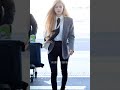 Rose VS Jisoo Airport Style Outfits Shorts Kpop Blackpink Jisoo Rose