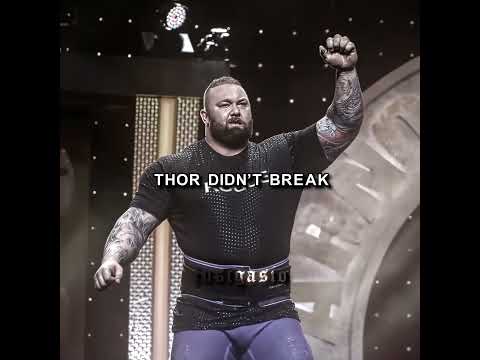 Thor finally pulls 505KG 💀🔥 #gym #gymedit #strongman #hafthorbjornsson #worldrecord #eddiehall #fyp