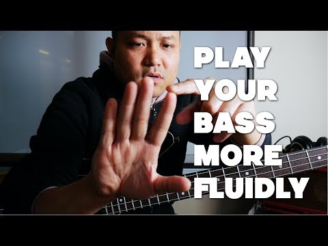 Bass Guitar Technique Lesson - 5 Crucial Tips For Improving Your Fluidity On The Bass