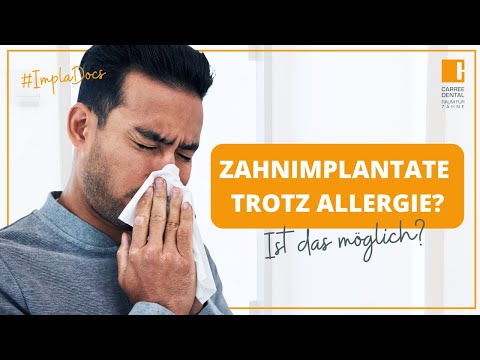 Zahnimplantate trotz Allergie – Ist das möglich? Wir klären auf! | Carree Dental Köln