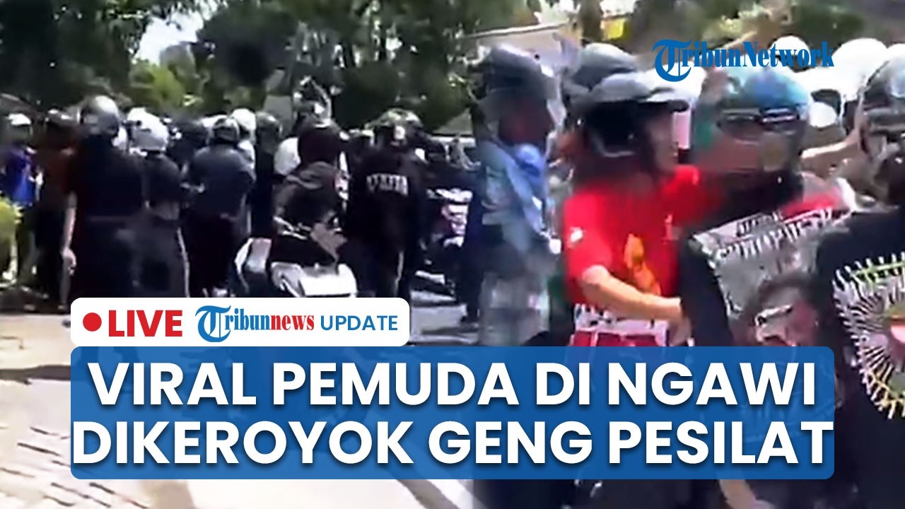 LIVE: Viral Video Pemuda di Ngawi Dikeroyok Rombongan Pesilat Gegara Beda Atribut, 2 Pelaku Dibekuk