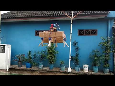 Singlecopter Test Flight