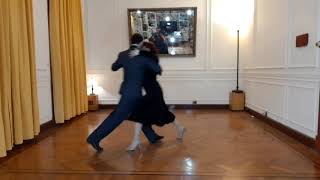 Barbara Ferreyra & Agustín Agnez- Improvisando "Nunca Tuvo Novio" Orq. Pedro Laurenz