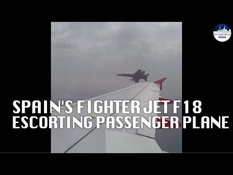 Spanish fighter jet escorts Easyjet plane to Menorca after British teen bomb hoax