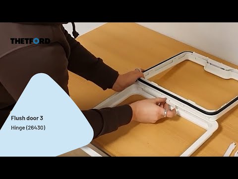 Flush Door 3 (FD3) | Hinge (26430) replacement | Exteriors - flush doors | THETFORD instructions