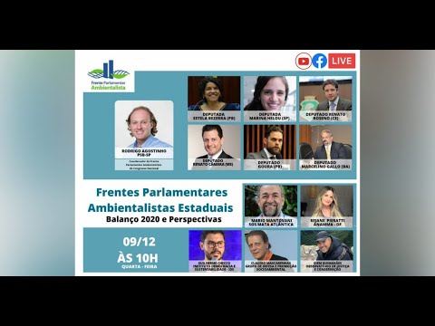 Frentes Parlamentares Ambientalistas Estaduais - Balanço 2020 e perspectivas