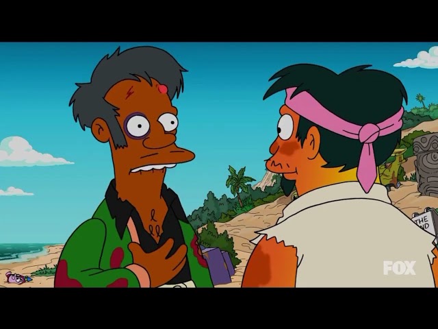 Apu Returns to The Simpsons Part Two