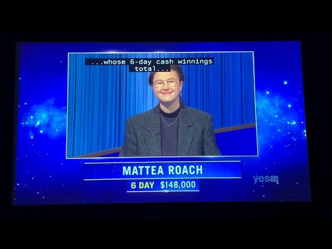 Jeopardy, intro - Mattea Roach Day 7 (4/13/22)