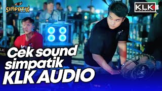 Download lagu cek sound satu satu sampai jadi (SURATAN)- LIVE SIMPATIK MUSIC KLK AUDIO -  ALAS TELOGO PASURUAN mp3