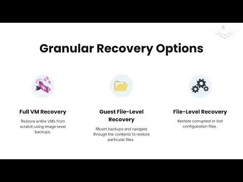 Granular Data Recovery Capabilities of StoneFly Backup and Disaster Recovery Appliances | Demo