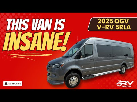 2025 OGV V-RV 5RLA Tour | Best Class B RV This Year? #vanlife #sprintervan