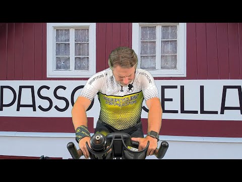 Indoor Cycling Virtual Experience n.29 (Remake Exp.4) Passo Sella Fartlek - Group Cycling - Spinning