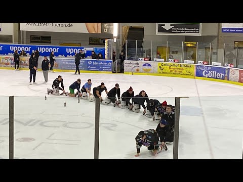 ESC Hassfurt HAWKS vs. ESV Waldkirchen - Aufstiegsrunde 21/22 - Endstand 8:2