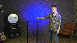 SMS6000P Studio Monitor Stands | On-Stage