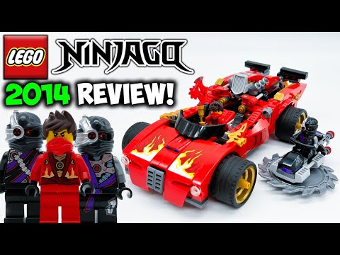 2014 X-1 Ninja Charger Review! LEGO Ninjago Rebooted Set 70727