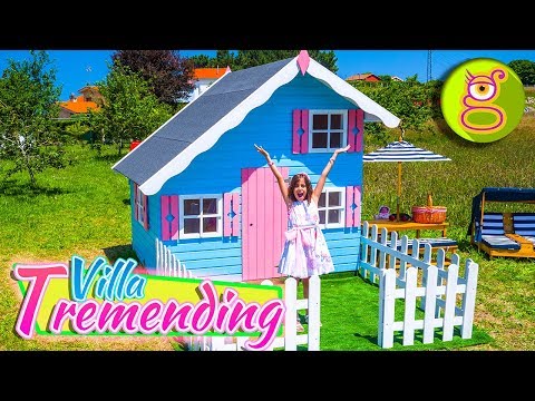 ¡¡Presentación de VILLA TREMENDING!!  🏡 Mi CASITA de MADERA