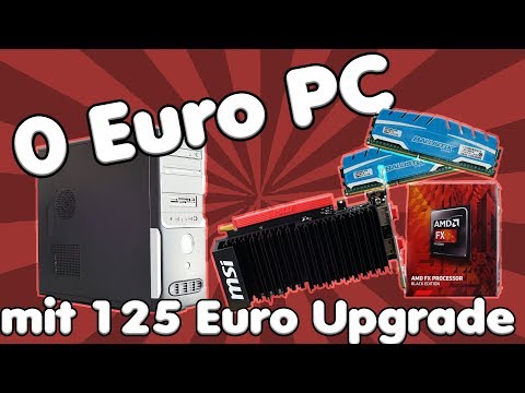 0 Euro geschenkter Oma PC mit 125 Euro aufgerüstet | Was kann er jetzt? | PC aufrüsten