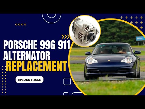 Porsche 911 Carrera Alternator Replacement 996 (97-05) DIY How To with Tips and Tricks