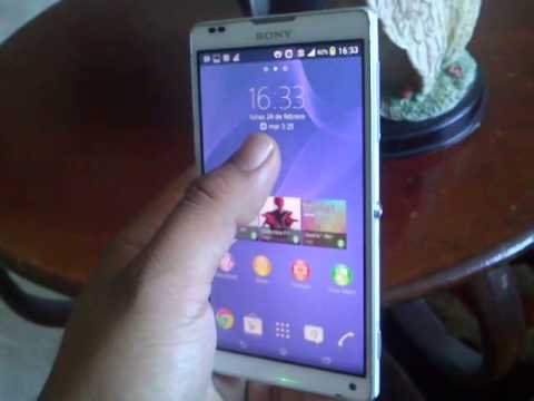 Sony xperia z2 theme temas