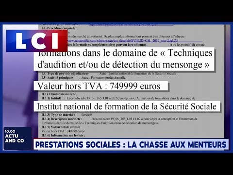 Prestations sociales : la chasse aux menteurs