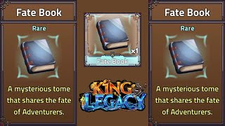 How To Use Fate Book in King Legacy | How To Unlock Passive Ability in King Legacy