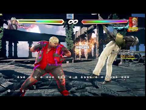 TEKKEN 7 Bob...ff+1+2 throw on Floorbreak