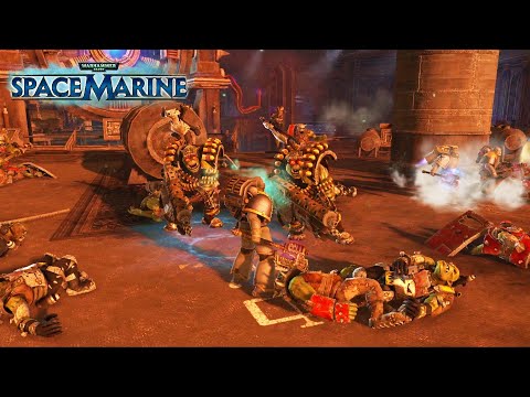 Augmented mod 2021 \Carcharodons vs Orks - Axe Challenge\ Warhammer 40k:Space marine .