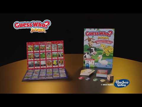 Guess Who? Junior Board Game for Kids Ages 3 and Up, Preschool Games, Kids Games thumbnail
