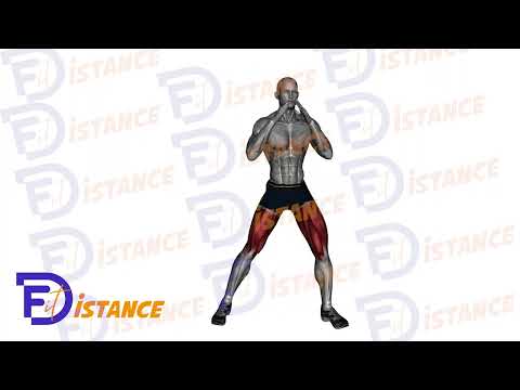 Exercice Fentes latérales alternées au poids du corps