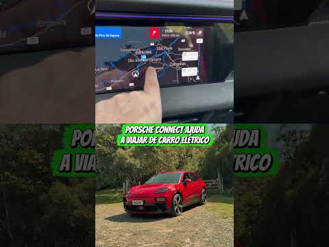 SEM ANSIEDADE! Como o Porsche Charging Planner calcula viagens de carro elétrico! 😱⚡