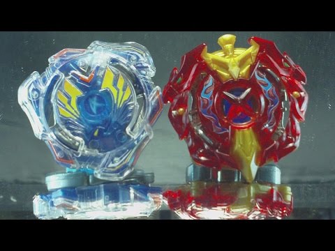 BATTLE Valkyrie Wing Accel VS Xcalibur Force Xtreme! Beyblade Burst ベイブレードバースト
