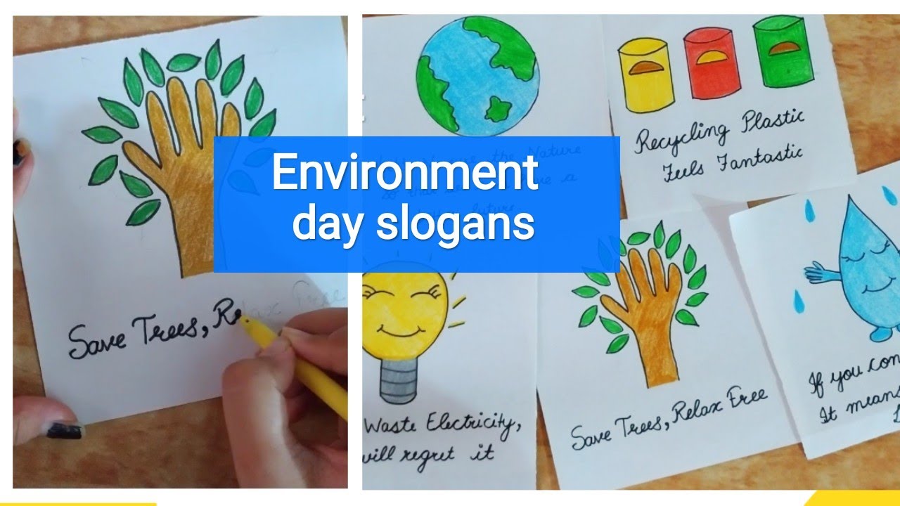 How to write Environment Day slogan | Environment Day slogans