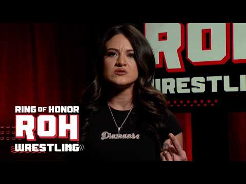 Diamante sends a haunting message to #ROH Women's Pure Champ Deonna Purrazzo! | ROH TV 5/12/2026