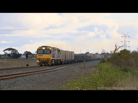 7XM4 Steel Wagons & Intermodal Containers - PoathTV Australian Trains & Railways