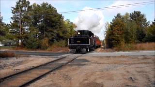 preview picture of video '7470 With the Conway Valley Train 10-5-12'