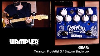 Video thumbnail for Wampler Pedals THE PAISLEY DRIVE DELUXE - Demo by Alberto Barrero by Alberto Barrero