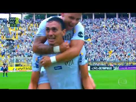 Santos 3 x 0 Vasco   SIDÃO FALHOU! Melhores Momentos Globo Brasileirão 2019
