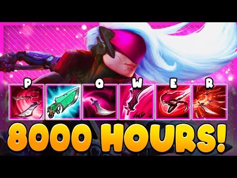 WHAT 8000 HOURS OF KATARINA EXPERIENCE LOOKS LIKE (KATLIFE MONTAGE) - League of Legends | Katlife