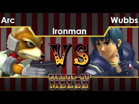 Cirque  - AG | Arc (Fox) vs Wubbs (Marth) Ironman - Melee