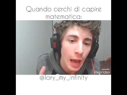 Io e la matematica😂