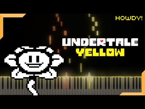 Howdy! || Undertale Yellow - Piano Tutorial