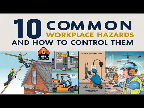 10 Common Workplace Hazards and How to Control Them @TheHSECoach