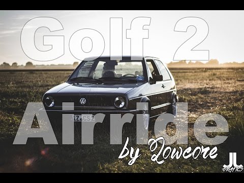 VW Golf MK 2 Airride  | lowcore.