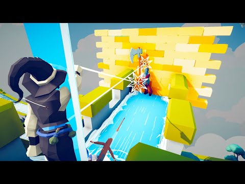 CHU KO NU and SPIDER MAGE + ARCHITECT vs EVERY UNITS 🏹🏹🧱 | Totally Accurate Battle Simulator TABS