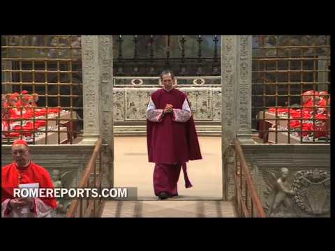 Las puertas de la Capilla Sixtina ya están cerradas