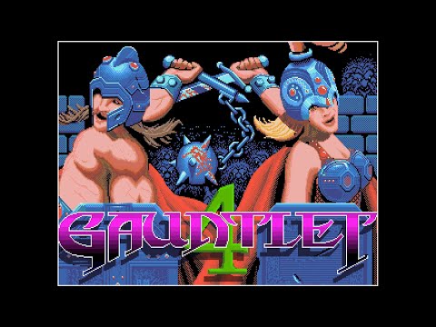 Gauntlet IV (Sega Genesis) | Quest Mode | Merlin the Wizard | Full Game Playthrough