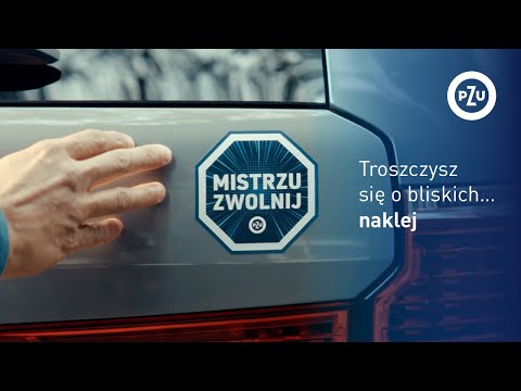 Mistrzu, zwolnij! Akcja prewencyjna PZU.