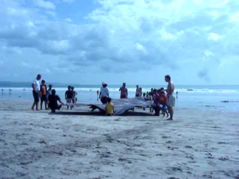 big papalote en Kuta Beach