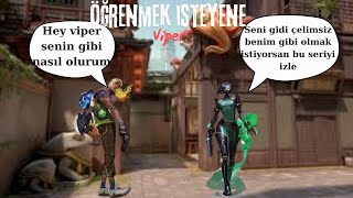 Öğrenmek isteyene: Viper - Valorant Taktikleri Pt.1